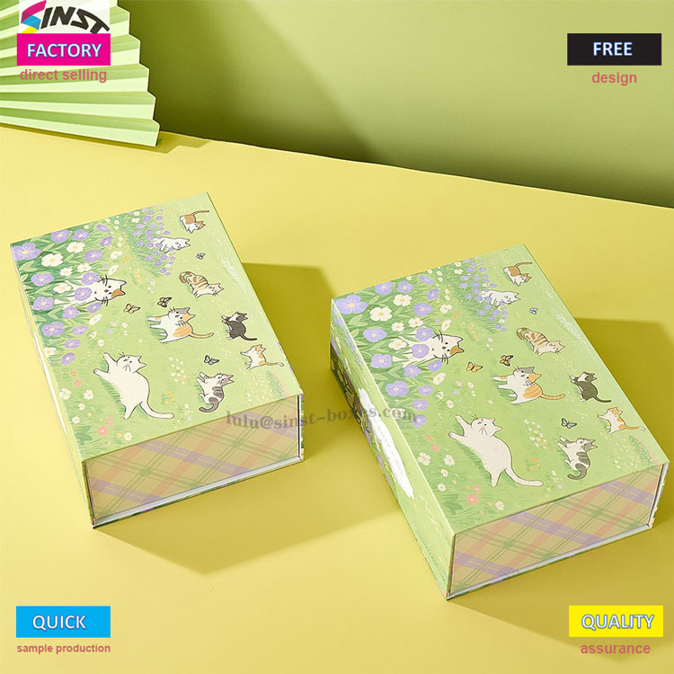 صندوق هدايا على شكل قطة لطيفة على شكل قطة لطيفة