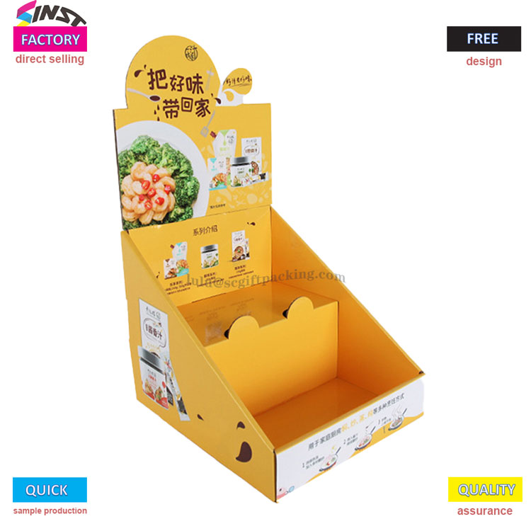 Seasoning desktop display rack 