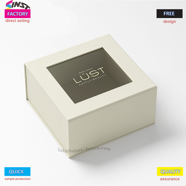 Cosmetic Magnetic Box With Window