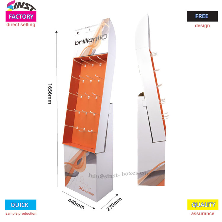 رف عرض من الورق المقوى بخطاف الماوس