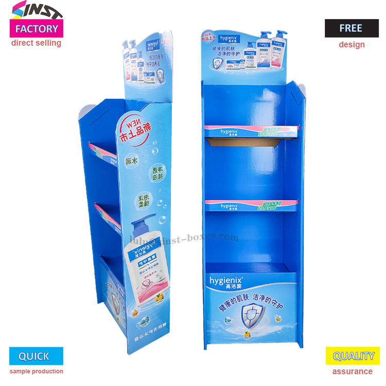 رف عرض هلام الاستحمام