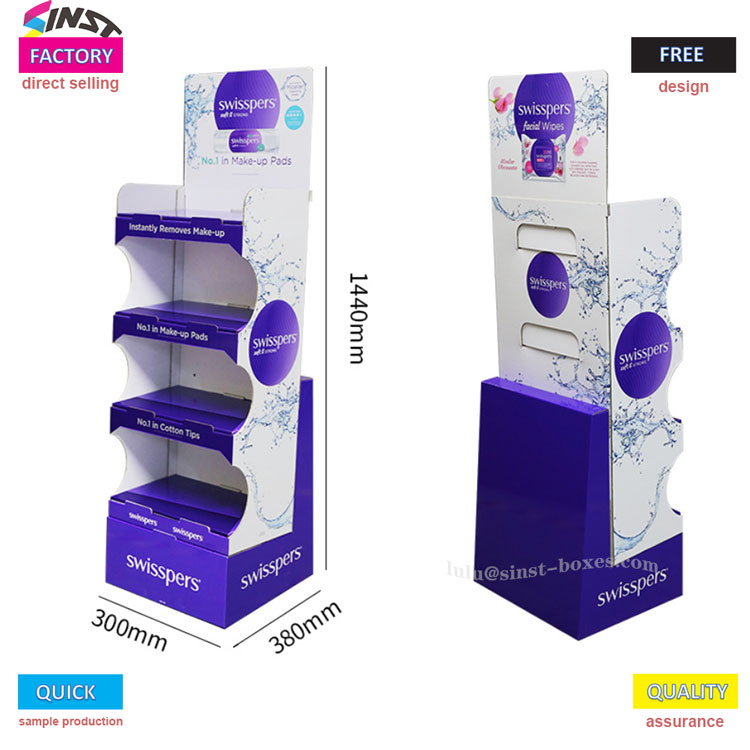 رف عرض مناديل مبللة